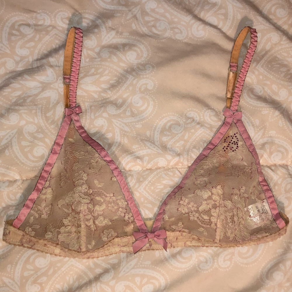 blumarine vintage lace coquette bra make an offer